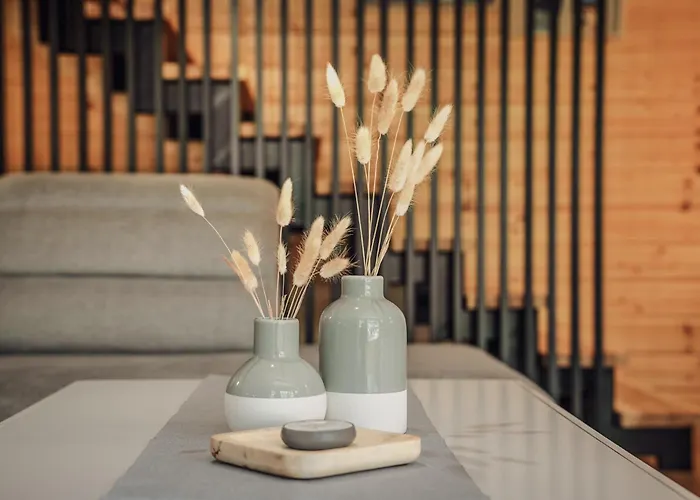 Hébergement de vacances Dom To Za Malo! Caloroczny Dom Z Prywatnym Jacuzzi Borzestowo