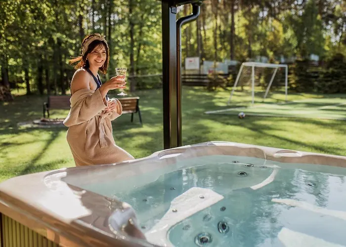 度假居 Dom To Za Malo! Caloroczny Dom Z Prywatnym Jacuzzi